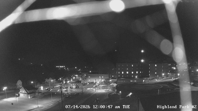 time-lapse frame, Highland Park Hose Co. #2 webcam