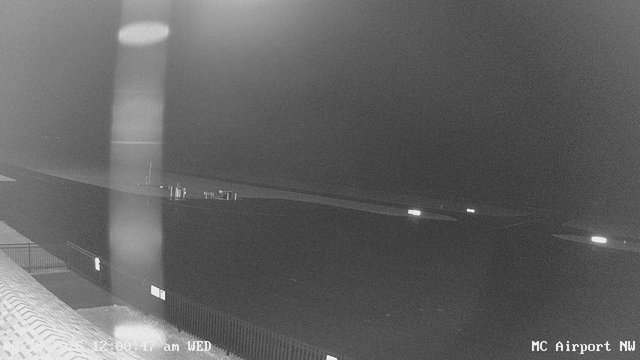 time-lapse frame, Mifflin County Airport (west) webcam