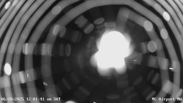 time-lapse frame, Mifflin County Airport (west) webcam