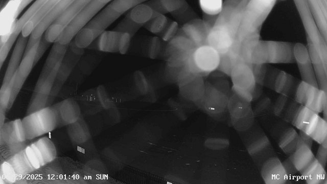 time-lapse frame, Mifflin County Airport (west) webcam