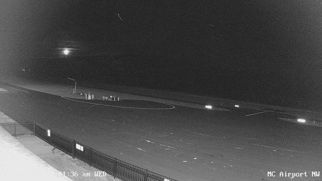 time-lapse frame, Mifflin County Airport (west) webcam