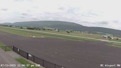 view from Mifflin County Airport (west) on 2025-07-13