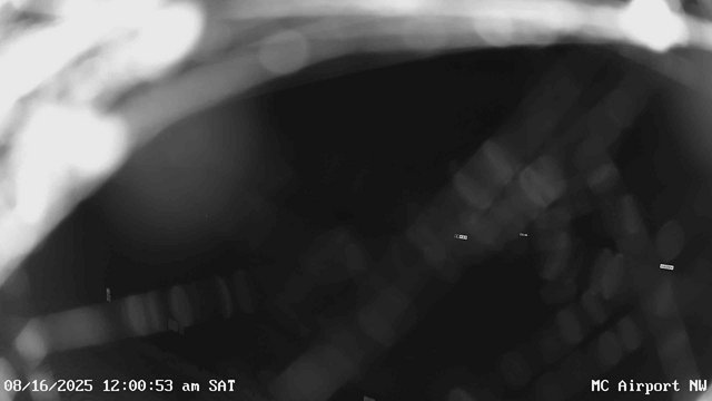 time-lapse frame, Mifflin County Airport (west) webcam