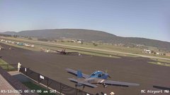 view from Mifflin County Airport (west) on 2025-09-13