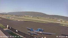 view from Mifflin County Airport (west) on 2025-09-13