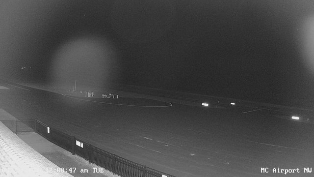 time-lapse frame, Mifflin County Airport (west) webcam