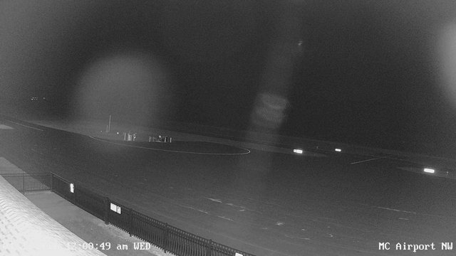 time-lapse frame, Mifflin County Airport (west) webcam