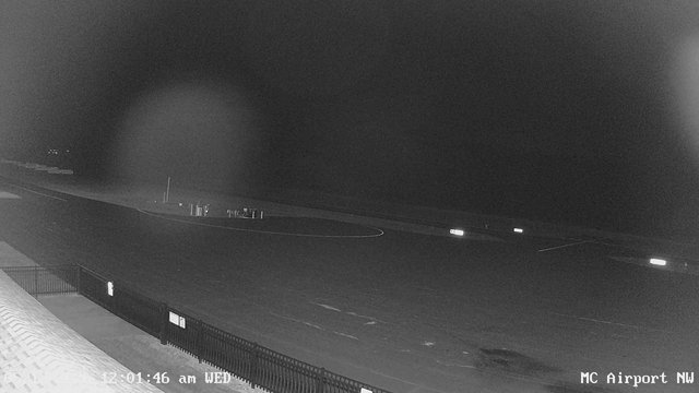 time-lapse frame, Mifflin County Airport (west) webcam