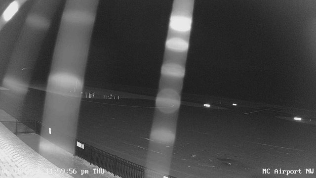 time-lapse frame, Mifflin County Airport (west) webcam