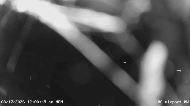 time-lapse frame, Mifflin County Airport (west) webcam