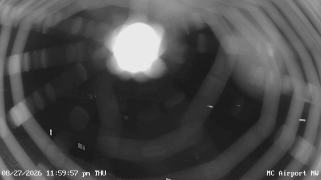 time-lapse frame, Mifflin County Airport (west) webcam