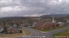 view from Highland Park Hose Co. #1 on 2026-04-13