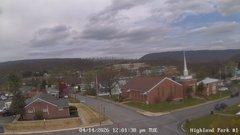 view from Highland Park Hose Co. #1 on 2026-04-14