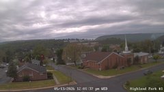 view from Highland Park Hose Co. #1 on 2026-05-13