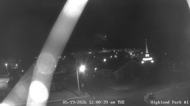 time-lapse frame, Highland Park Hose Co. #1 webcam