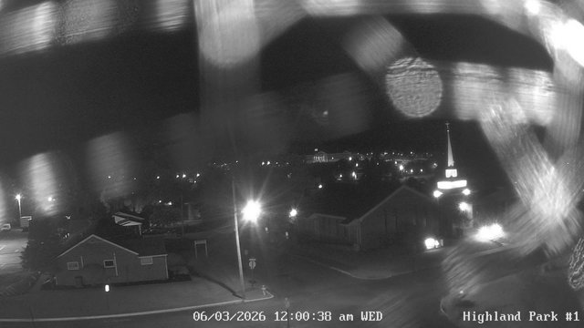 time-lapse frame, Highland Park Hose Co. #1 webcam