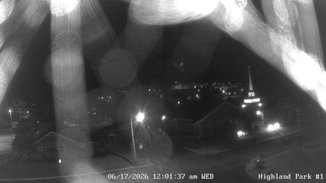 time-lapse frame, Highland Park Hose Co. #1 webcam