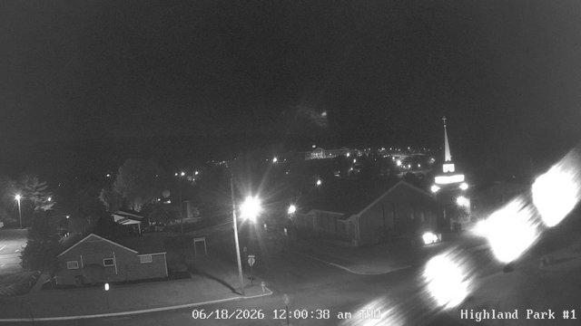 time-lapse frame, Highland Park Hose Co. #1 webcam