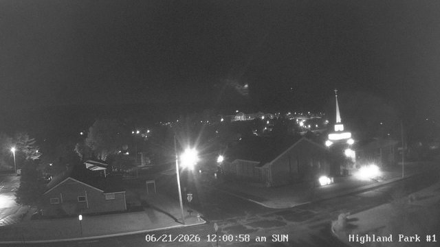 time-lapse frame, Highland Park Hose Co. #1 webcam