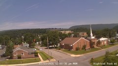 view from Highland Park Hose Co. #1 on 2026-07-13