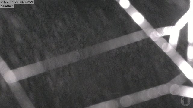 time-lapse frame, 4th Lake Sandbar webcam