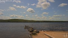 view from 4th Lake Sandbar on 2025-06-02