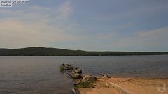 view from 4th Lake Sandbar on 2025-07-05