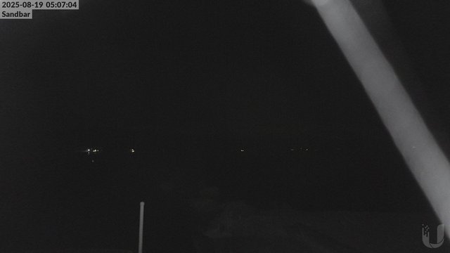 time-lapse frame, 4th Lake Sandbar webcam