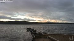 view from 4th Lake Sandbar on 2025-08-25