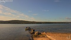 view from 4th Lake Sandbar on 2025-09-07