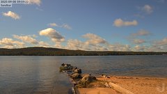 view from 4th Lake Sandbar on 2025-09-08