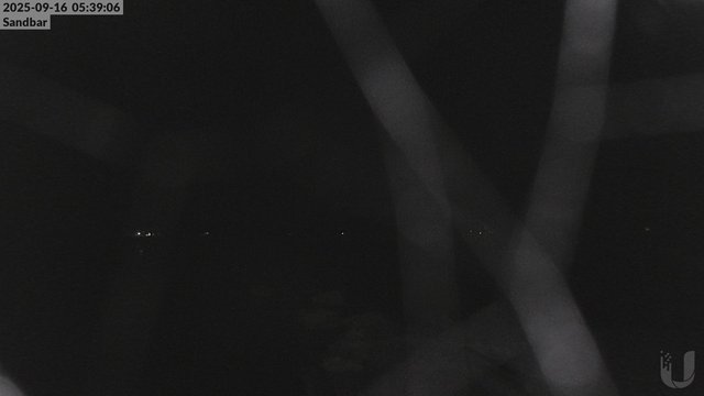 time-lapse frame, 4th Lake Sandbar webcam