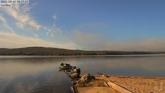 view from 4th Lake Sandbar on 2025-09-18