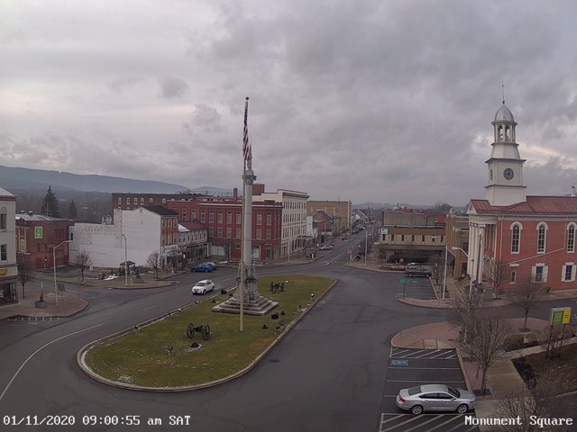 time-lapse frame, 13 East Market Street - Lewistown PA (west) webcam