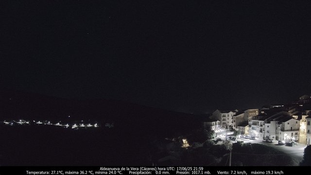 time-lapse frame, Meteogredos webcam