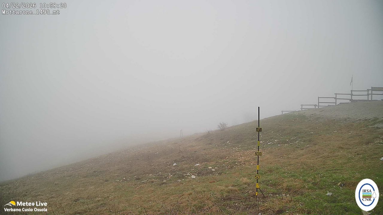 time-lapse frame, Mottarone est webcam