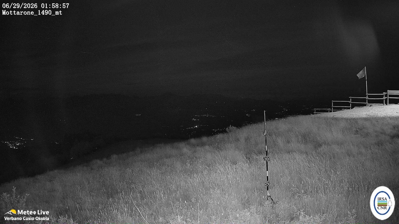 time-lapse frame, Mottarone est webcam