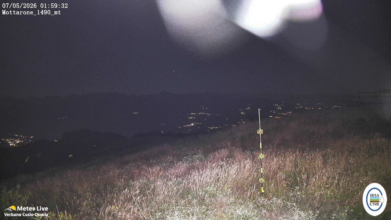 time-lapse frame, Mottarone est webcam