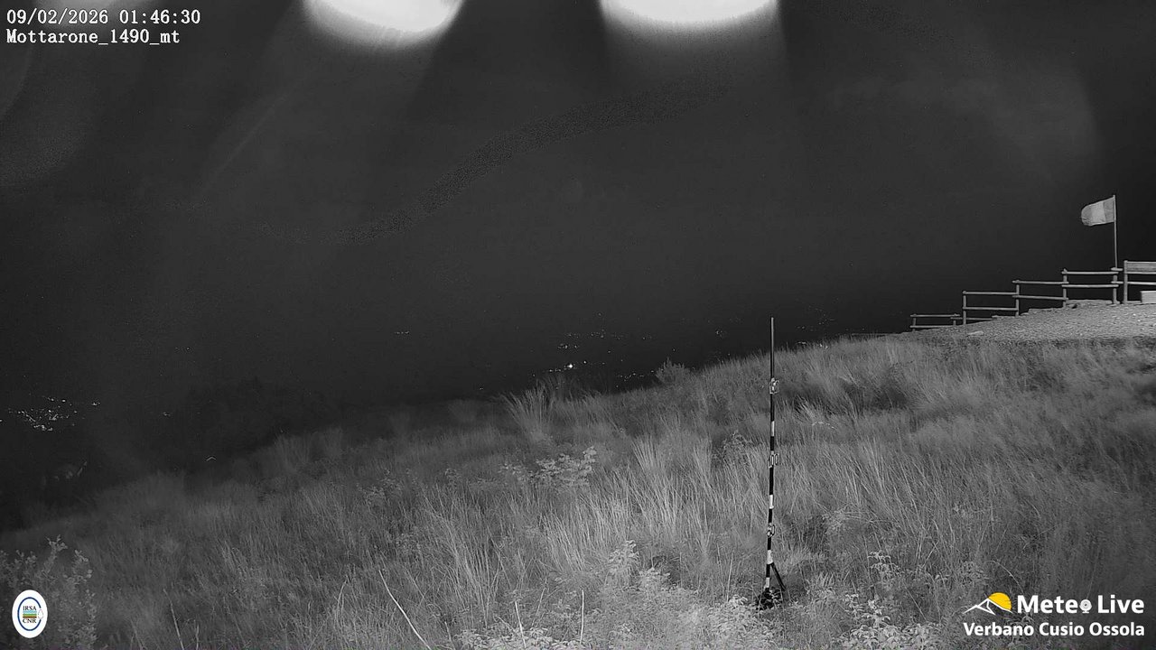 time-lapse frame, Mottarone est webcam