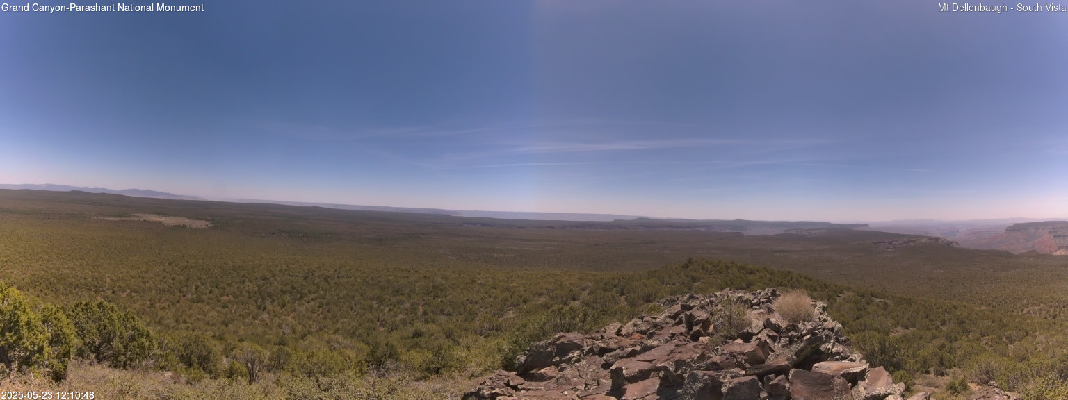 time-lapse frame, Mt Dellenbaugh - Southeast Vista webcam