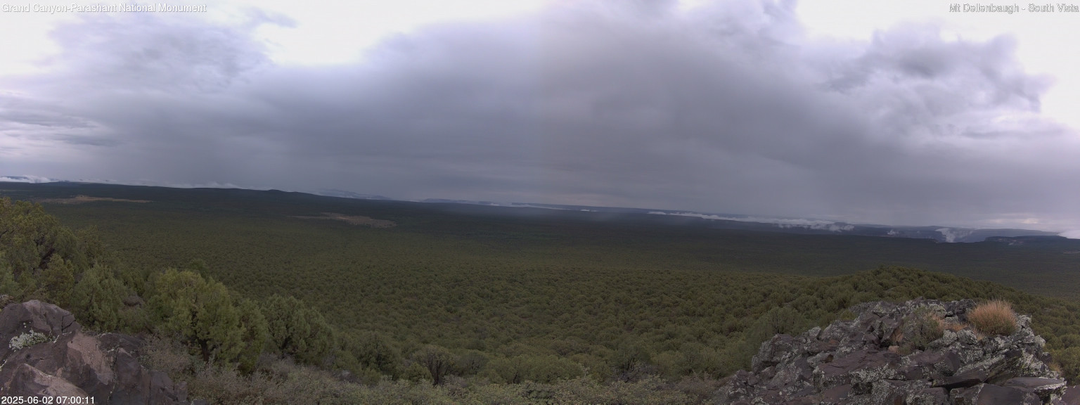 time-lapse frame, Mt Dellenbaugh - Southeast Vista webcam