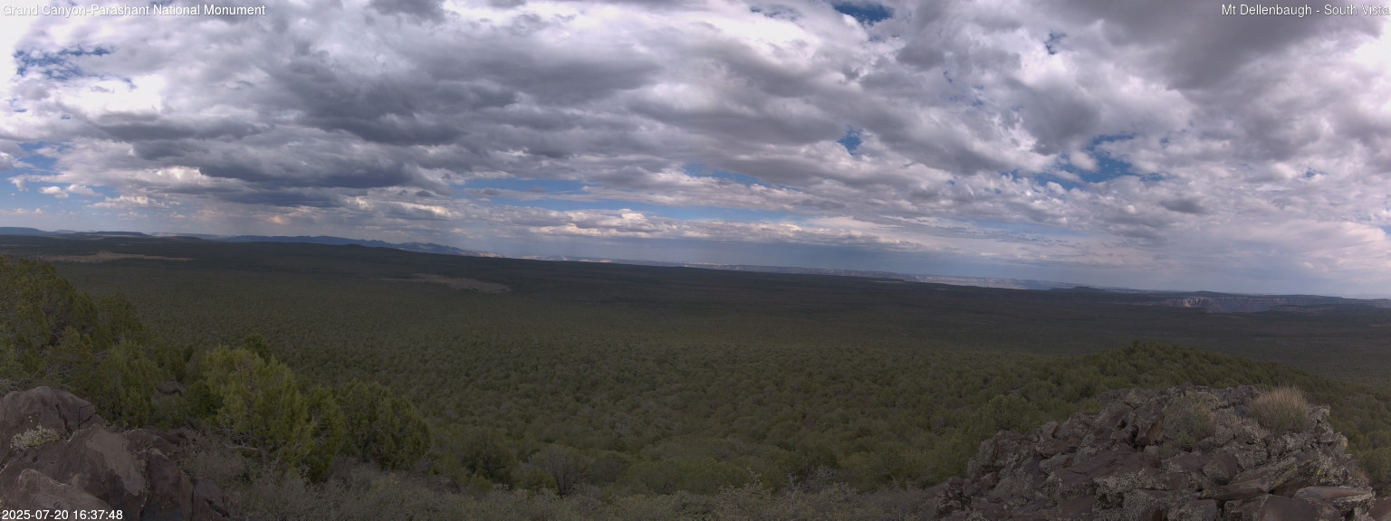 time-lapse frame, Mt Dellenbaugh - Southeast Vista webcam