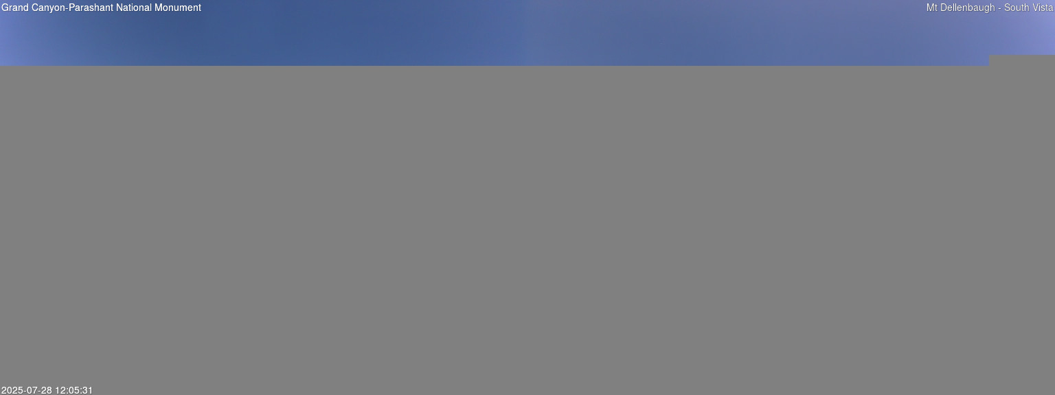 time-lapse frame, Mt Dellenbaugh - Southeast Vista webcam