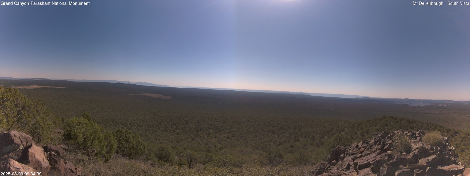 time-lapse frame, Mt Dellenbaugh - Southeast Vista webcam