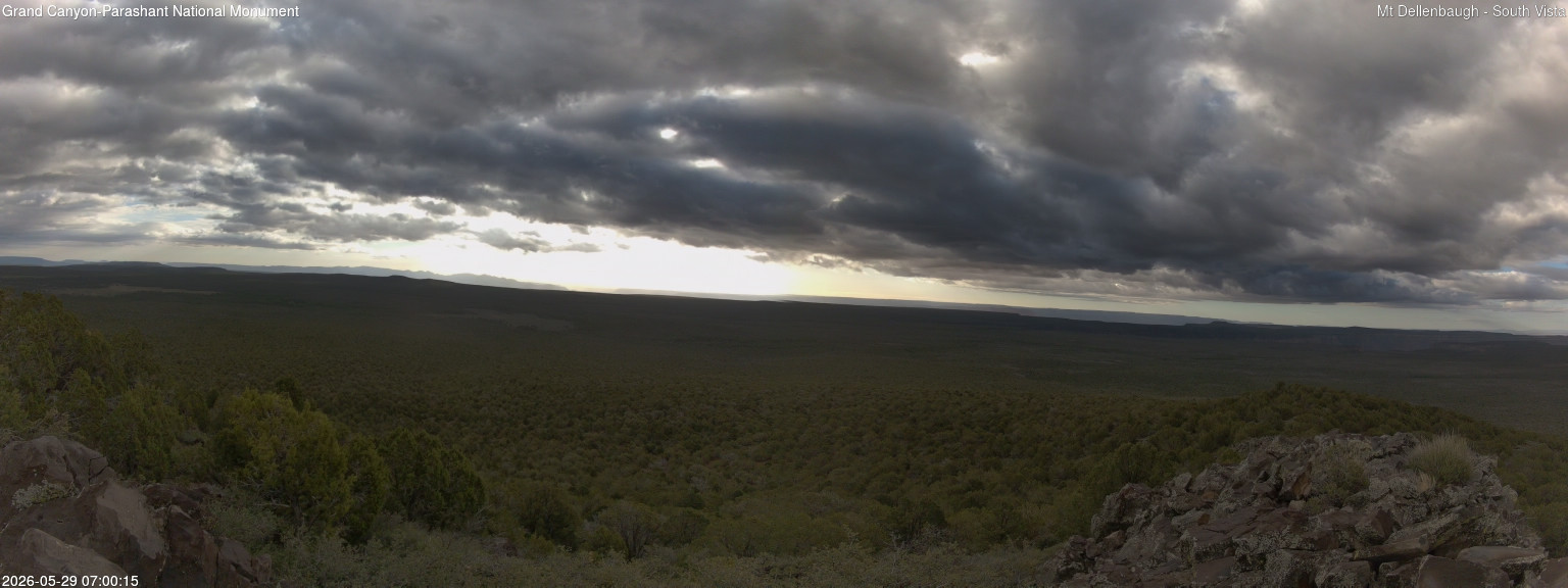 time-lapse frame, Mt Dellenbaugh - Southeast Vista webcam