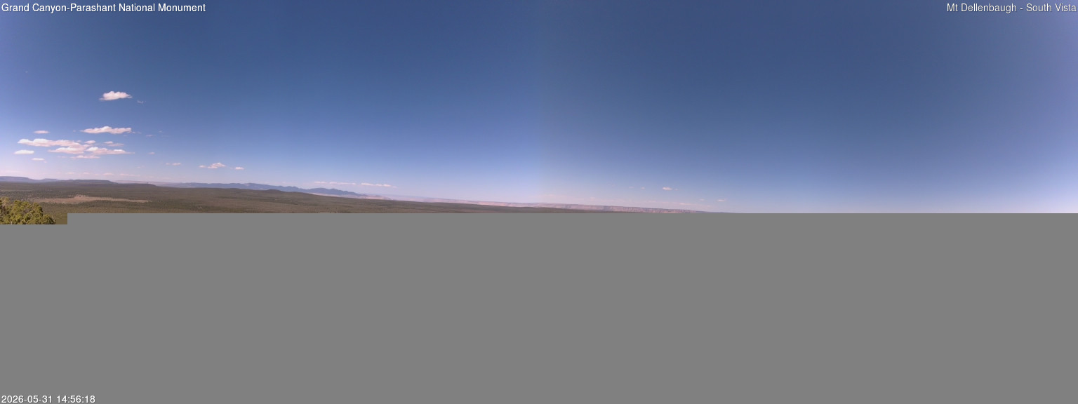 time-lapse frame, Mt Dellenbaugh - Southeast Vista webcam