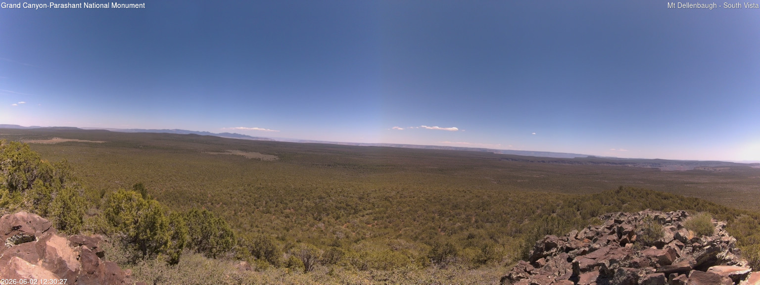 time-lapse frame, Mt Dellenbaugh - Southeast Vista webcam