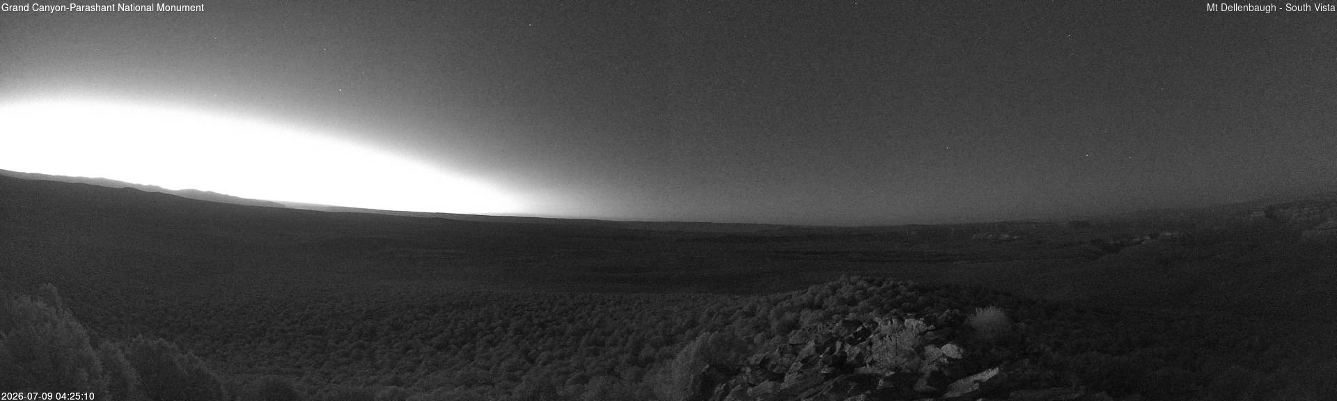 time-lapse frame, Mt Dellenbaugh - Southeast Vista webcam