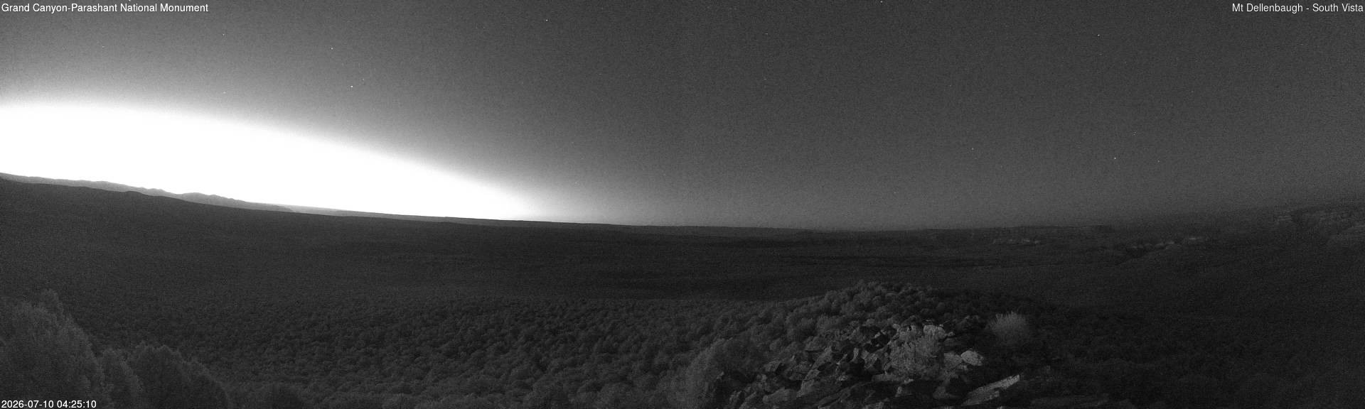 time-lapse frame, Mt Dellenbaugh - Southeast Vista webcam