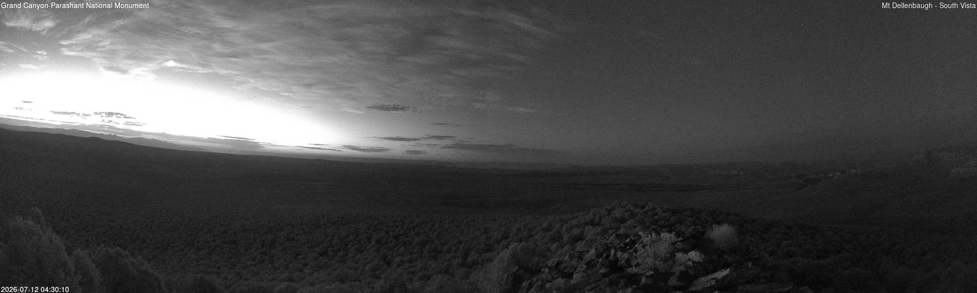 time-lapse frame, Mt Dellenbaugh - Southeast Vista webcam